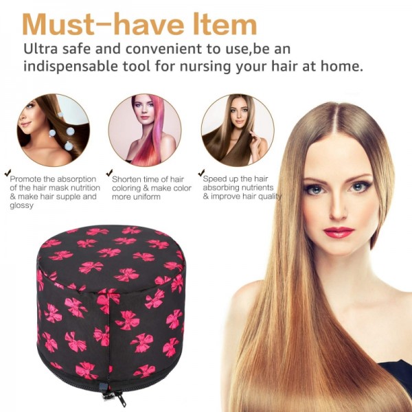 Heatigo Hair Steamer,Heatigo High End Hair Thermal Hat,For Hair Spa Home Thermal Treatment Beauty Steamer Spa Cap